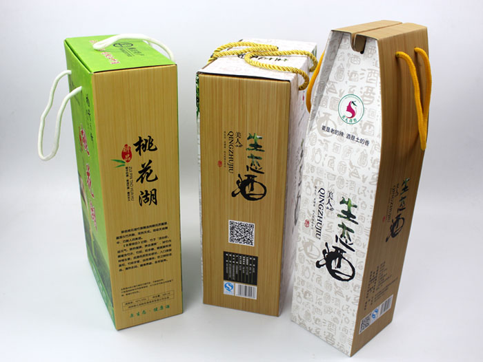 個(gè)性禮盒包裝讓“竹筒酒”身價(jià)倍增，長(zhǎng)沙包裝印刷廠再為桃江特產(chǎn)定制包裝