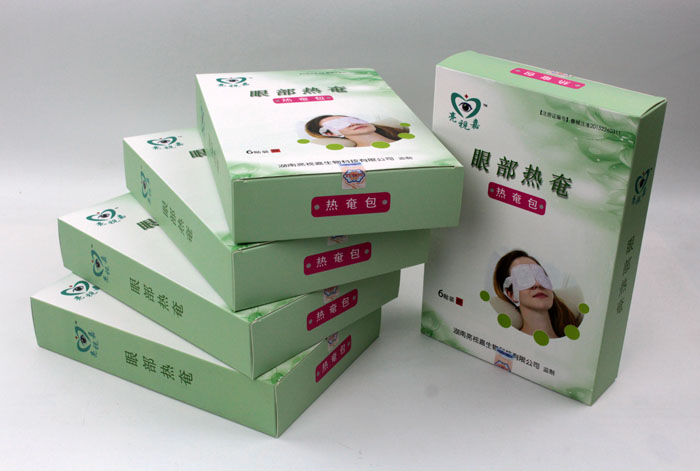 哪里可以做禮盒包裝？護眼神器亮視嘉護眼貼禮盒包裝+手提袋套裝出自長沙印刷廠